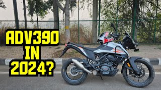 Should you buy KTM Adventure 390 in 2024  Long term review [upl. by Tnerb696]