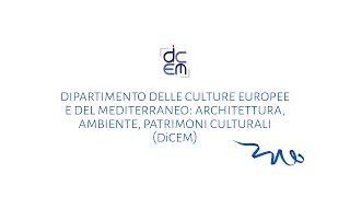 Il Dipartimento delle Culture Europee e del Mediterraneo  DiCEM [upl. by Eirallih]