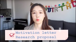 如何写研究生博士申请动机信和研究计划书motivation letterresearch proposal [upl. by Haral211]