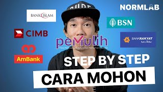 Langkah  langkah  step by step cara mohon moratorium PEMULIH 2021 [upl. by Yim60]