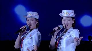 Moranbong Band  Song and dance medley We love 가무련곡 우린 사랑한다 [upl. by Waldner]