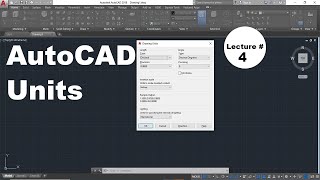 Units in AutoCAD  AutoCAD drawing units  AutoCAD 2024 Tutorial [upl. by Adnarram]