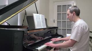 Rachmaninoff Piano Concerto 2 Movement 2 Part 3 Ending Music Minus One [upl. by Bronder]