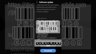 Samsung Galaxy M30s September update72990MB Security patch update See description for full video [upl. by Harden435]