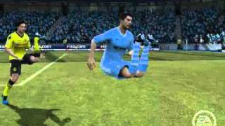 Fifa 12  Kolarov funny glitch [upl. by Madai]