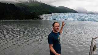 8 Days BOAT CAMPING to Glaciers Shrimp Tunnel Part 1 [upl. by Aenert]