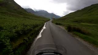 Lake District and Honister Pass with Edita on Honda ST1100 [upl. by Eeleak723]