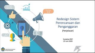 Redesain Sistem Penganggaran  Pengaplikasian Redesain Sistem Penganggaran dalam RKAKL TA 2021 [upl. by Naujik227]