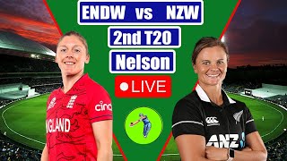 England Women Vs New Zealand Women Live T20  NZW Vs ENGW Live Commentary amp Scores [upl. by Ahsuat554]