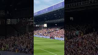 Leicester fans at Palace leicestercity premierleague football soccer [upl. by Adolphe]