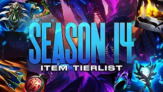 SEASON 14 ITEM TIER LIST [upl. by Ahsemal]