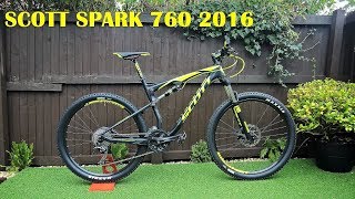 Scott Spark 760 2016 Mountain Bike [upl. by Bilow]