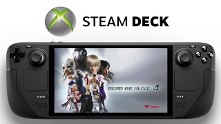 Dead or Alive 4 Steam Deck  Xenia Xbox 360  2TB Dual Boot [upl. by Mail]