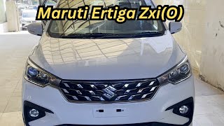 Maruti Ertiga ZXIO 2024  Detail Comparison  Walkaround with On Road Price  New Ertiga [upl. by Ellwood]