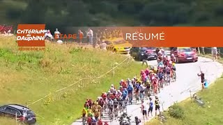 Critérium du Dauphiné 2020  Étape 3  Résumé détape [upl. by Alaham]