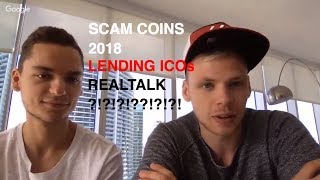 SCAM COINS 2018 Sind Lending ICOs Crypto Scams Kryptowährung XRP Litecoin Trx Tron Storm Coin [upl. by Akinak]