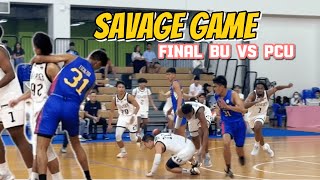 SAVAGE game Bangkok University vs Philippine Christian University [upl. by Fillender]