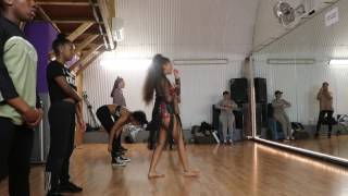 Lola Rae Rehearsing To Rihanna Work Refix and Watch My Ting Go RawEdit [upl. by Lowenstern]