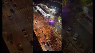 Fans RIOT in Downtown Nashville after Vanderbilt BEATS Alabama 4035 vandy cfb crimsontide [upl. by Margreta89]