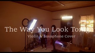 The Way You Look Tonight Violin amp Saxophone Cover Acsions Band quotThe Wedding Playlistquot [upl. by Sicard]