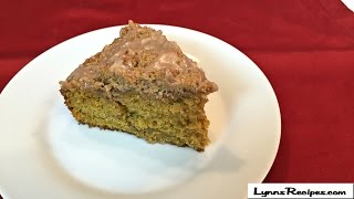 Pumpkin Cinnamon Streusel Coffee Cake  Lynns Recipes [upl. by Ellennej]