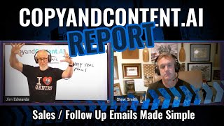 Sales  Follow Up Emails Made Simple with Jim Edwards and CopyandContentai [upl. by Alford]