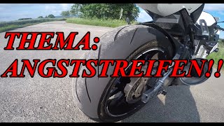 ANGSTSTREIFEN BEIM MOTORRAD  MOTOVLOG 6 [upl. by Yr]