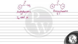 The reagents which can be used to distinguish acetophenone from benzophenone is are [upl. by Farhsa993]