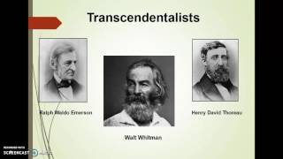 Transcendentalism Notes [upl. by Monahon]