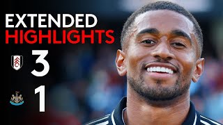 EXTENDED HIGHLIGHTS  Fulham 31 Newcastle  Big Win At CC 😤 [upl. by Tessler]