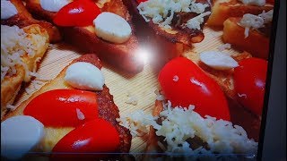 Aperitive Tartine cu sprot si tartine cu mozzarellaзакуска с шпротами [upl. by Aisel34]