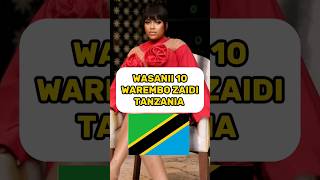 WASANII 10 WAREMBO ZAIDI TANZANIA🙀🔥2024music shortsfeed wasanii entertainmentnews [upl. by Elyn646]