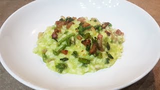 RISOTTO AGLI ASPARAGI  FoodVlogger [upl. by Rashida356]