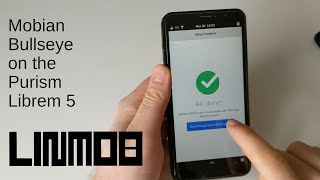 Mobian on the Purism Librem 5 Evergreen [upl. by Hazrit]