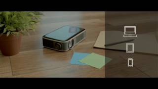 Qumi Q8 by Vivitek  Pocket amp Personal Projectors  Infographic Polish version [upl. by Lateh]