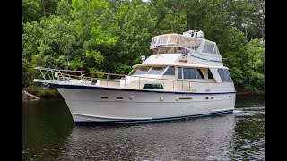 1984 Hatteras 53 Classic Motoryacht STARFIRE [upl. by Elvira]