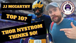 Thor Nystrom Breaks Down All The NFL QB Prospects  Minnesota Vikings [upl. by Netsoj980]