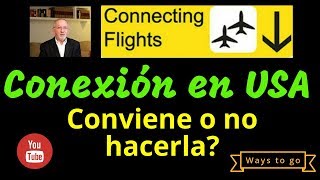 CONEXIÓN DE VUELOS EN EEUU [upl. by Neroled]