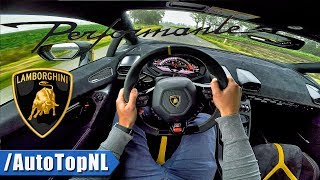 LAMBORGHINI HURACAN PERFORMANTE LP6404 POV Test Drive by AutoTopNL [upl. by Netloc]