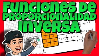 🔴 FUNCIONES de PROPORCIONALIDAD INVERSA [upl. by Philps]