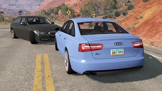 Realistic Car Crashes 16  BeamNG Drive [upl. by Schmidt188]