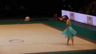 Sylvia Miteva  Hoop 2014 Euskalgym Gala [upl. by Hardigg]