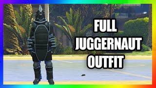 Full Juggernaut Outfit bekommen in GTA Online [upl. by Linzer]