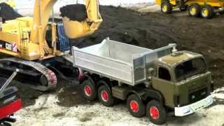 8x8 Axle SAURER KIPPER RÜTI 2013 [upl. by Ynobe]