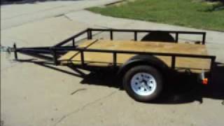 Homemade Utility Trailer [upl. by Mickey]