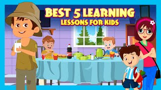 Best 5 Learning Lessons for Kids  Tia amp Tofu  Moral Stories for Kids  Bedtime Stories [upl. by Bonne199]