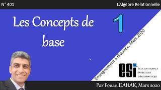 Algèbre Relationnelle  Concepts de base [upl. by Elumas]