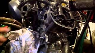 Honda cx500 cafe projectcam tensioner thread repair [upl. by Iverson198]