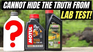 MOTUL 7100 VS CASTROL POWER1 ULTIMATE REVIEW BEST SYNTHETIC ENGINE OIL FOR BIKES CITY amp HIGHWAY RIDE [upl. by Granniah]