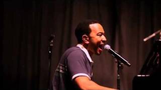 John Legend summer tour kickoff rehearsal performance rebroadcast [upl. by Neehar]